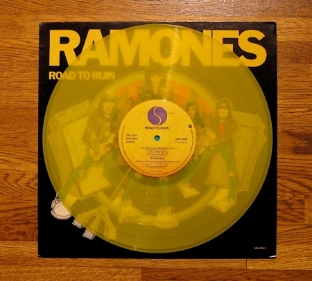 Ramones Road To Ruin LP Yellow Vinyl