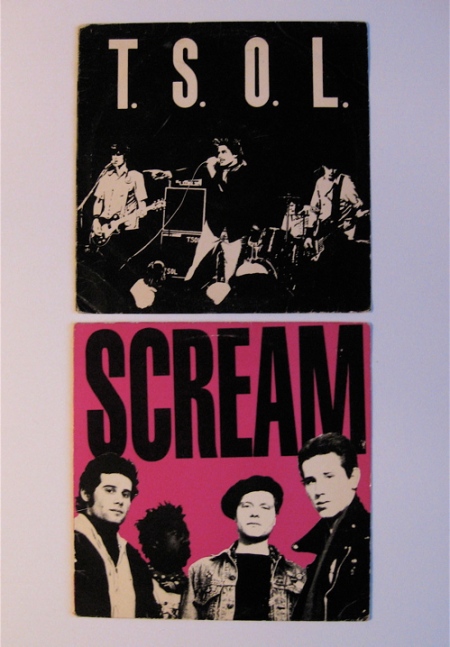 T.S.O.L. S/T 12", SCREAM This Side Up LP