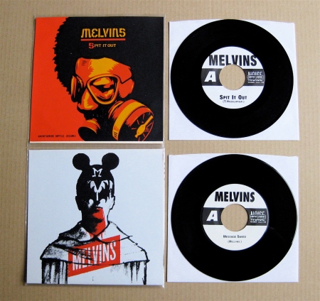 MELVINS Spit It Out, Message Saved 7"