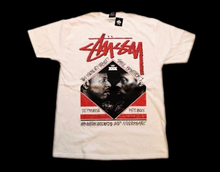 STUSSY Manhattan Records DJ Premier Vs. Pete Rock T-Shirt