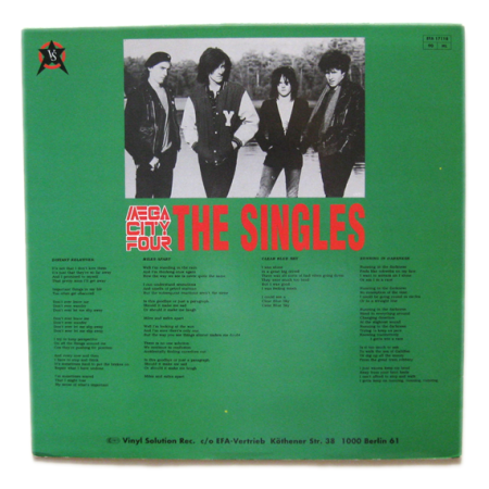 Mega City Four - The Singles LP Promo