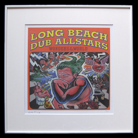 Opie Ortiz Long Beach Dub Allstars Lithograph