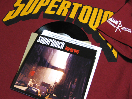 SUPERTOUCH - Lost My Way 7"+T-Shirt Limited TEE TILL DEATH/VINYL NOISE Bundle