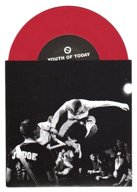 YOUTH OF TODAY - S/T(Disengage) 7" Red Vinyl